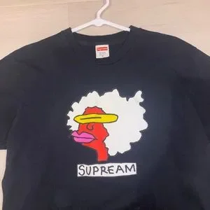 Supreme FW17 Gonz Tee 白 Size MEDIUM (Supremeステッカー付き) Supreme Gonz Logo Tee (SS18) White Men's - SS18 - US